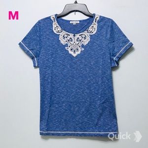 M - New Cathy Daniels Space-dye Top